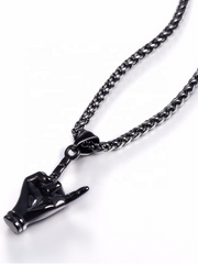 Load image into Gallery viewer, Rock & Roll Sign Necklace