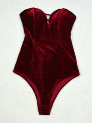 Load image into Gallery viewer, Velvet Bodysuit
