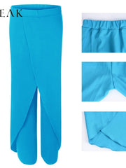 Load image into Gallery viewer, Casual Loose Split Wide Leg Pants