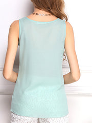 Load image into Gallery viewer, Women Sleeveless T-shirts