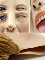 Load image into Gallery viewer, Halloween ghost mask