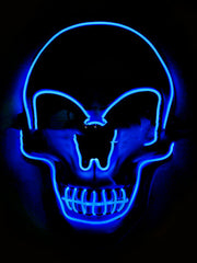 Load image into Gallery viewer, Skull LED Glowing Halloween Mask
