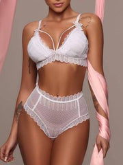 Load image into Gallery viewer, Elegant Lace Lingerie Set