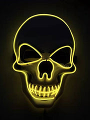 Load image into Gallery viewer, Skull LED Glowing Halloween Mask