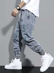 Load image into Gallery viewer, Jogger Denim Jeans