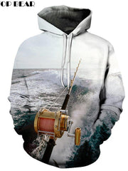 Load image into Gallery viewer, Fishing Hoodie