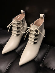 Load image into Gallery viewer, Women's leather ankle boots