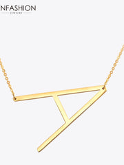 Load image into Gallery viewer, Letter Pendant Necklace