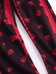 Load image into Gallery viewer, Skull Print Jeans