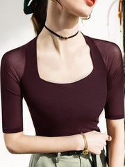 Load image into Gallery viewer, Elbow Sleeve Top