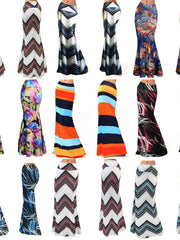 Load image into Gallery viewer, High Waist Long Skirts Printed Pattern