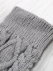 Load image into Gallery viewer, Long Knit Thigh High Boot Socks