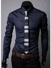 Load image into Gallery viewer, Men's Fitted Button-Down Shirts