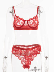 Load image into Gallery viewer, Lace Lingerie Set