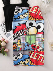 Load image into Gallery viewer, Cartoon Printed Skirts