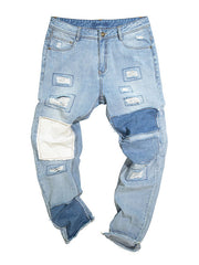 Load image into Gallery viewer, Old School Style Patches jeans