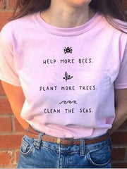 Load image into Gallery viewer, Help More Bees T-Shirts