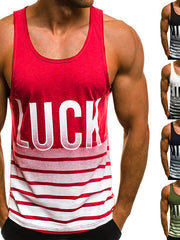 Load image into Gallery viewer, LUCK Print Tank Top
