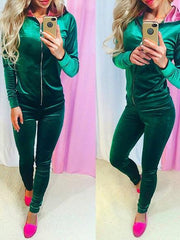 Load image into Gallery viewer, Velvet Tracksuit - vendach