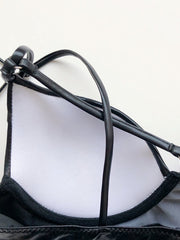 Load image into Gallery viewer, Faux Leather Bikini
