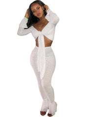 Load image into Gallery viewer, Bow tie sexy two piece set