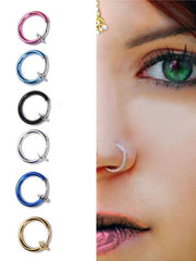 Load image into Gallery viewer, Faux Clip-On Nose Ring