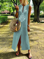 Load image into Gallery viewer, Vintage Sleeveless Dress