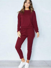 Load image into Gallery viewer, Leisure Sports Suit Sweatshirt+Pants
