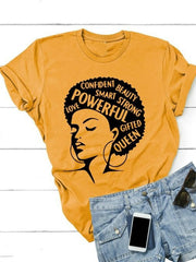 Load image into Gallery viewer, Afro Print T-Shirt