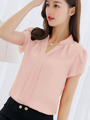 Load image into Gallery viewer, Short-Sleeve Blouse