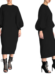 Load image into Gallery viewer, Puff Sleeve Dress