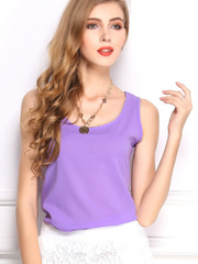 Load image into Gallery viewer, Women Sleeveless T-shirts