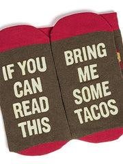 Load image into Gallery viewer, IF YOU CAN READ THIS BRING ME.... Socks