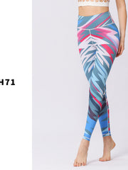Load image into Gallery viewer, Printed Fitness Yoga Leggings