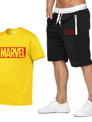 Load image into Gallery viewer, Cotton T Shirt & Shorts Set