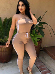 Load image into Gallery viewer, Tube Top Jumpsuit