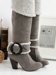 Load image into Gallery viewer, Fold Down Fleece Ladies' Boots