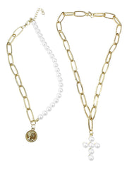 Load image into Gallery viewer, Faux Pearl Necklaces