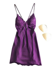 Load image into Gallery viewer, Satin Nightgown