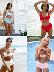 Load image into Gallery viewer, High Waist Bikini