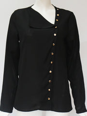 Load image into Gallery viewer, Chiffon Long Sleeve Blouse