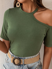 Load image into Gallery viewer, Off Shoulder T- Shirt