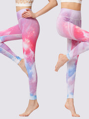 Load image into Gallery viewer, Printed Fitness Yoga Leggings