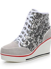 Load image into Gallery viewer, High Heels Sneakers