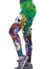 Load image into Gallery viewer, Nightmare Before Christmas Leggings
