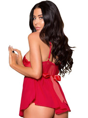 Load image into Gallery viewer, Lace Nightgown Lingerie Set