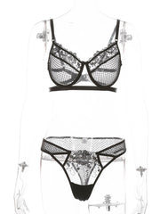 Load image into Gallery viewer, Sheer Lingerie Set