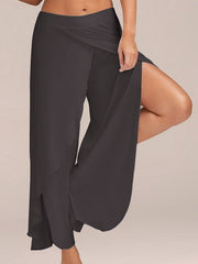 Load image into Gallery viewer, Casual Loose Split Wide Leg Pants
