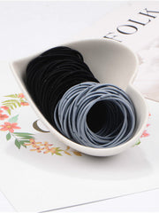Load image into Gallery viewer, Elastic hair Ties (100pc 2mm thick )