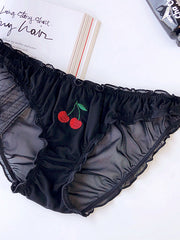 Load image into Gallery viewer, Sheer Mesh Fruit Panties